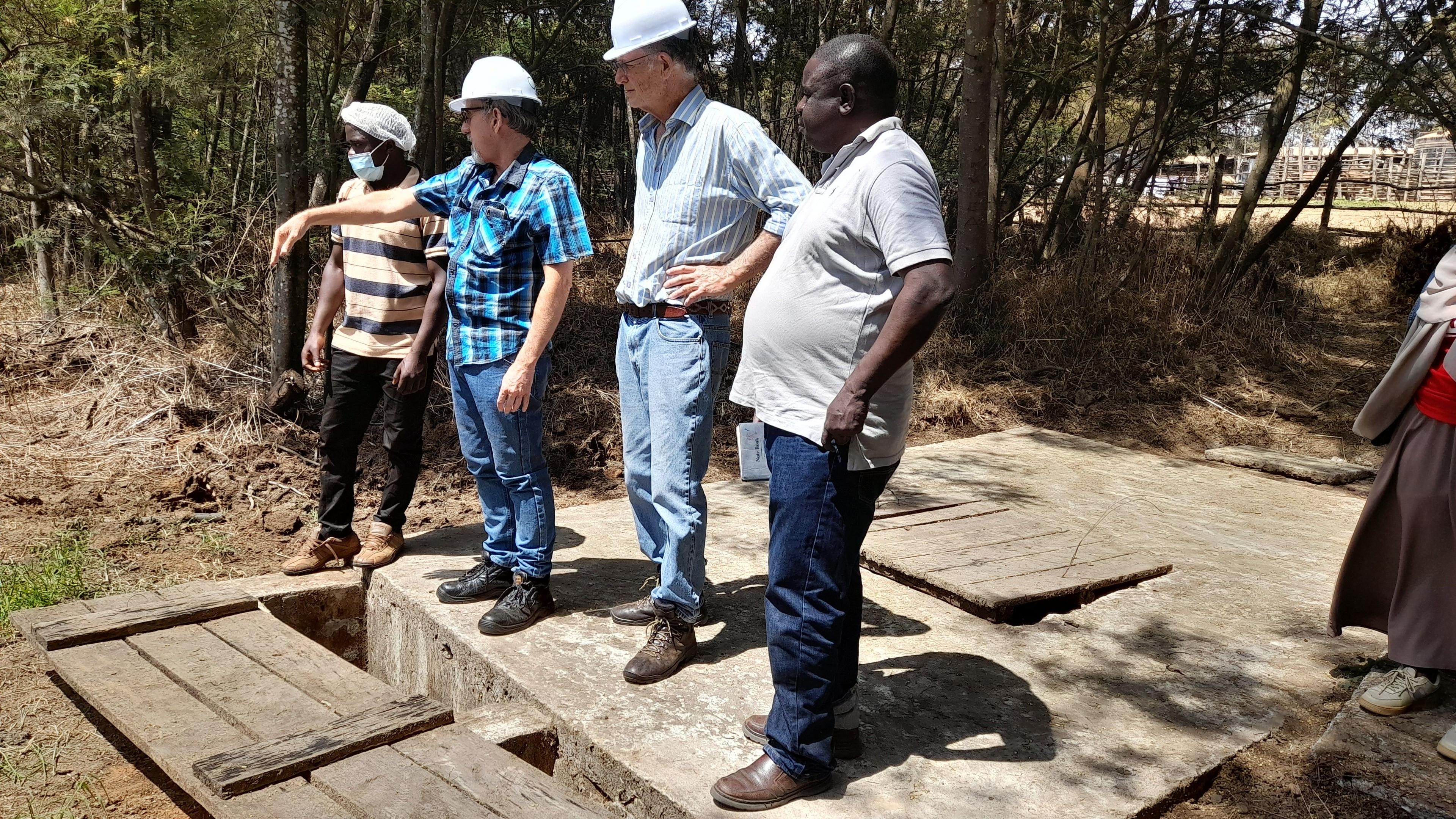 Second wastewater cleaning drain at the abattoir.jpg